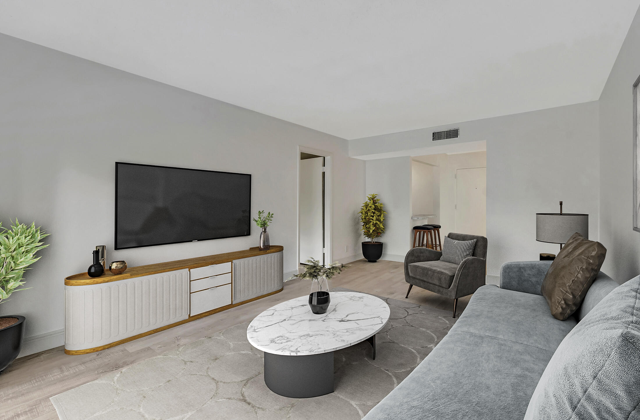 460 Northwest 20th Street, Unit 211 Boca Raton, FL 33431 - Photo 17 of 44 Living Room (Virtually Staged)