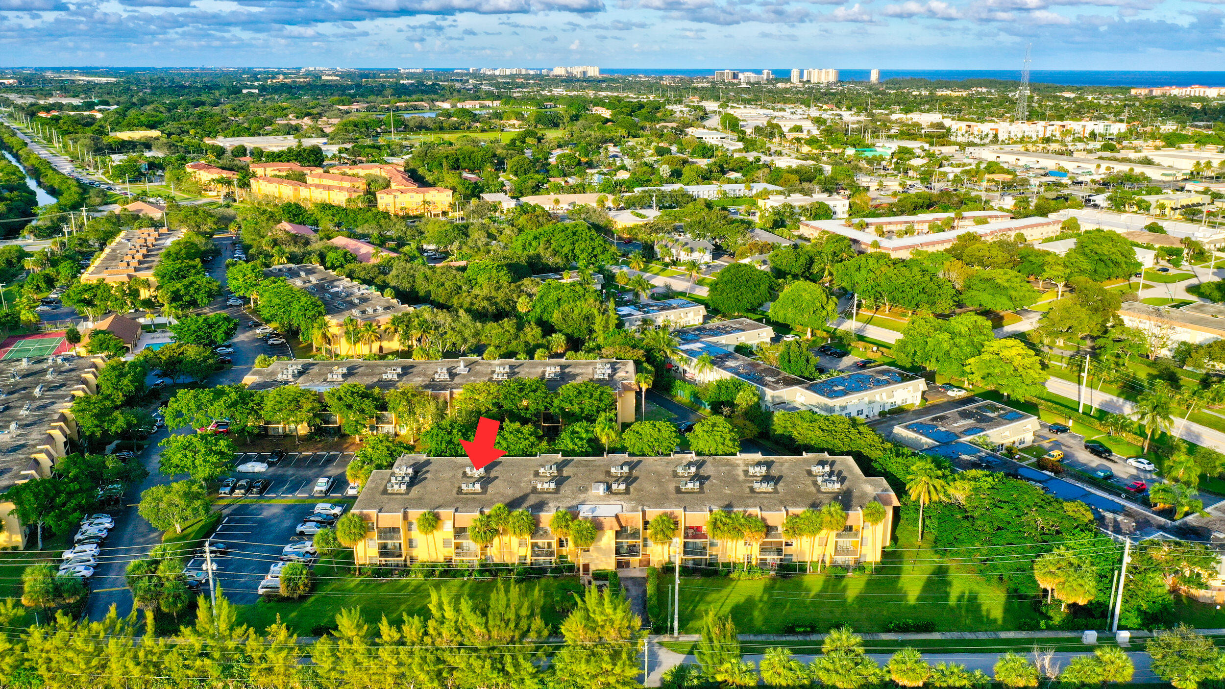 460 Northwest 20th Street, Unit 211 Boca Raton, FL 33431 - Photo 34 of 44 Drone View