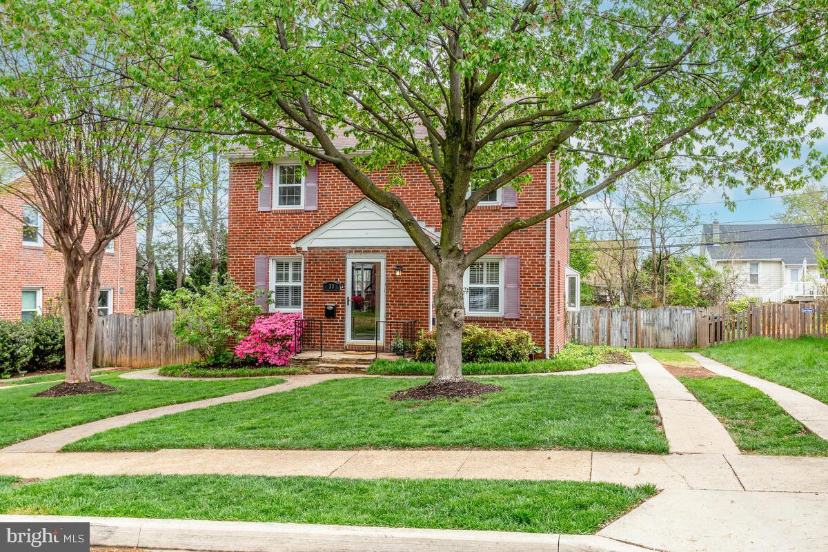 33 Dunmore Road Baltimore, MD 21228 - Photo 5 of 78 a front view of a house with a yard and potted plants