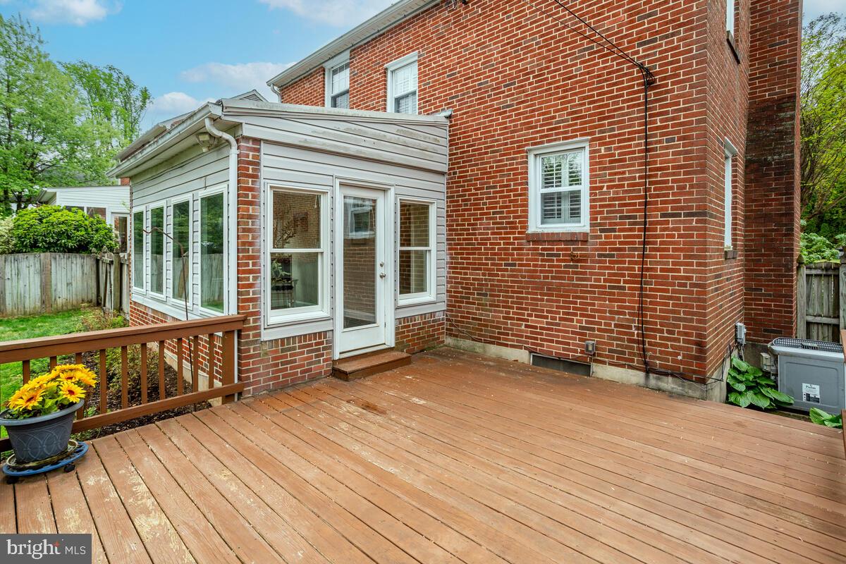 33 Dunmore Road Baltimore, MD 21228 - Photo 76 of 78 a view of a deck with wooden floor and outdoor space