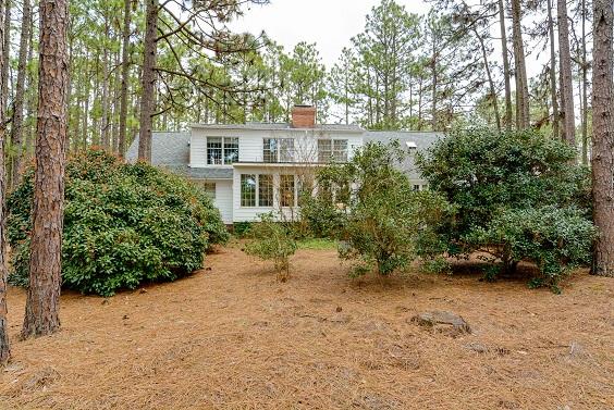 150 Cardinal Road Southern Pines, NC 28387 - Photo 41 of 49 View of the rear of the home from the backyard.