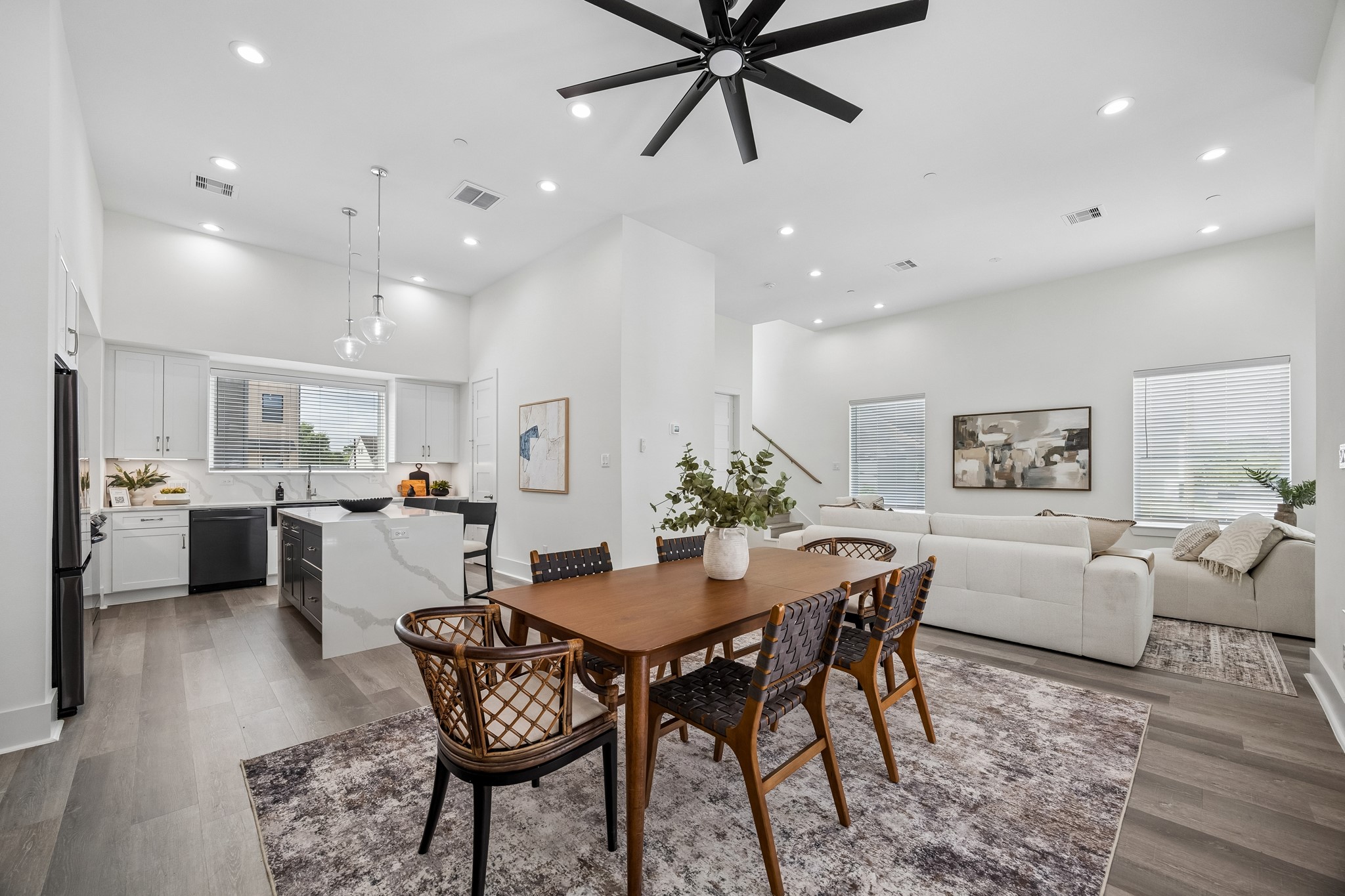 1618 Ojeman Road, Unit A Houston, TX 77055 - Photo 39 of 39 There is so much space to relax and entertain in this spacious open floor plan.