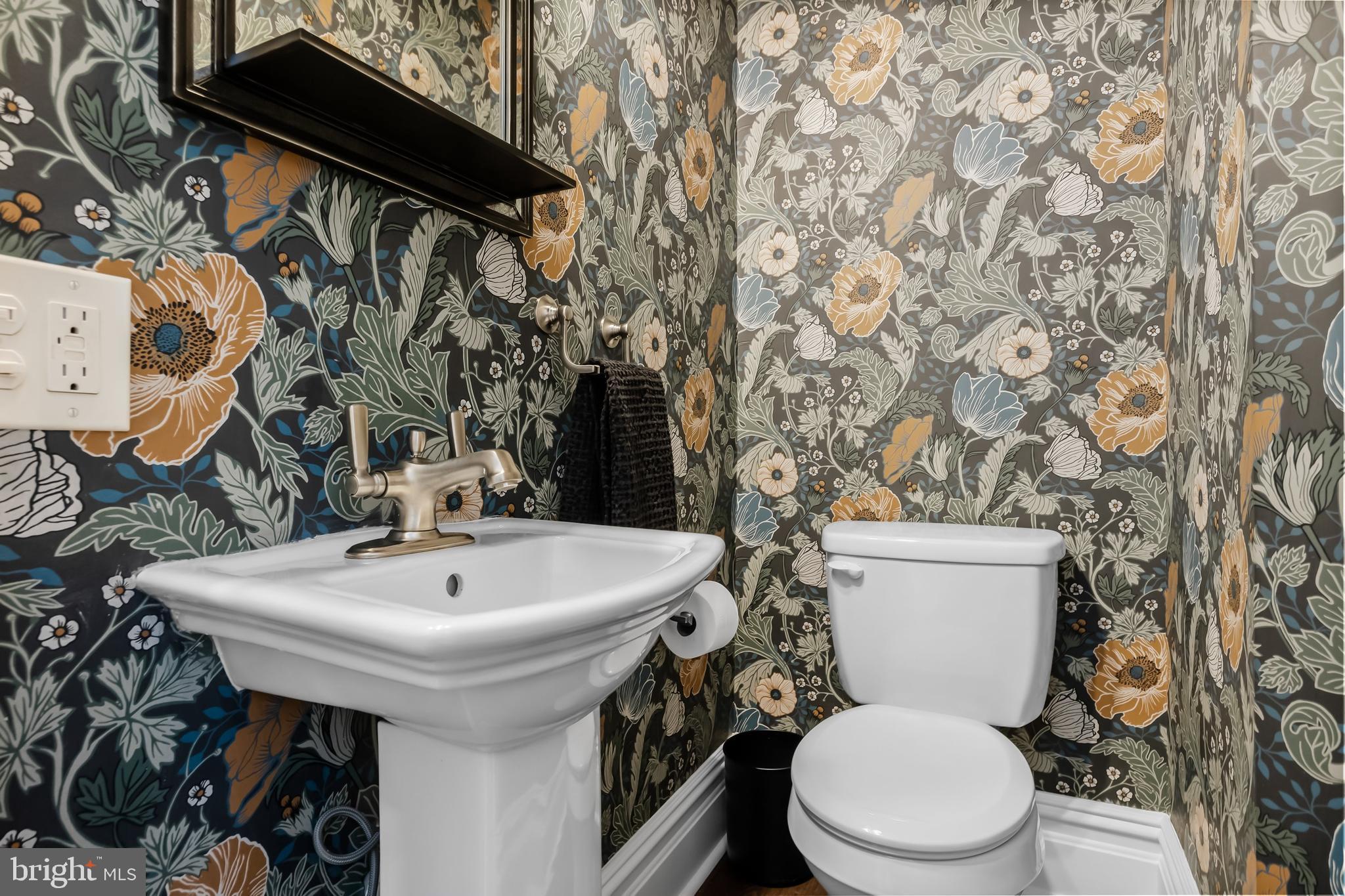 43 Estaugh Avenue Haddonfield, NJ 08033 - Photo 21 of 38 a bathroom with a sink and a toilet