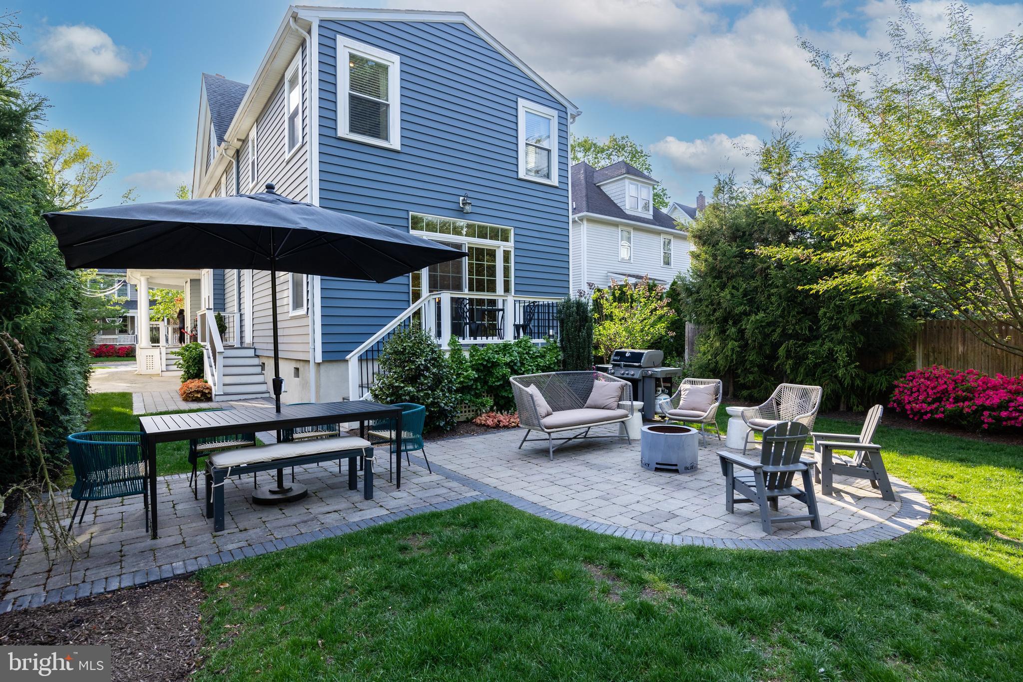 43 Estaugh Avenue Haddonfield, NJ 08033 - Photo 35 of 38 a view of a house with backyard and sitting area