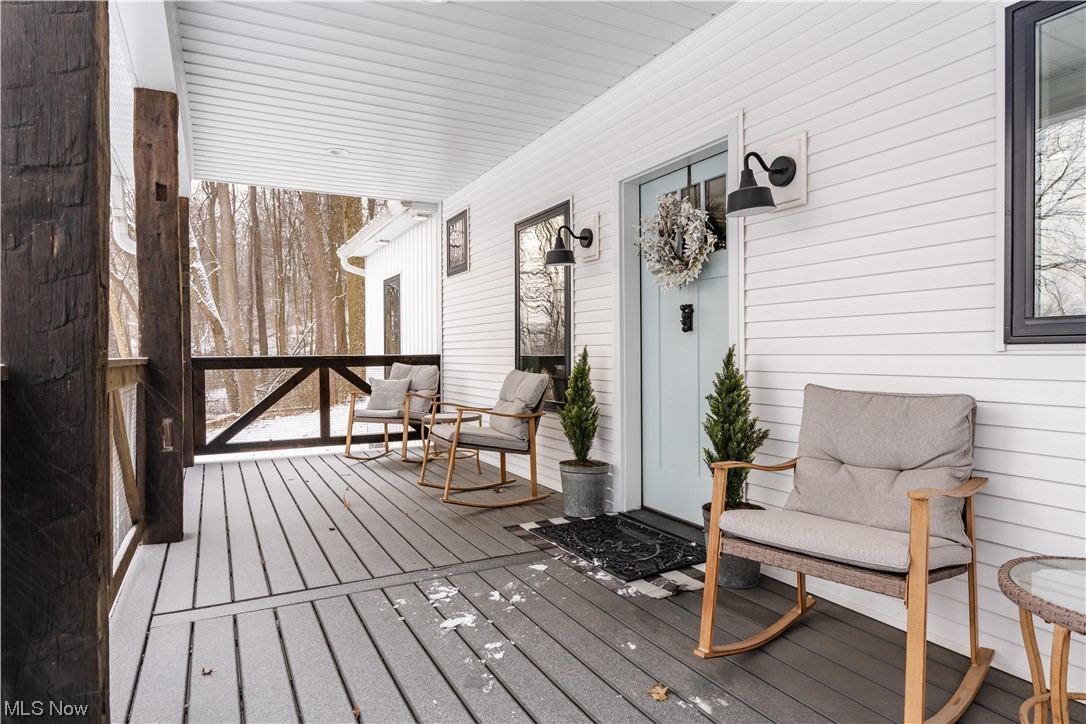 13908 Calaboone Road Doylestown, OH 44230 - Photo 2 of 37 Farmhouse Style Front Porch With Composite Deck