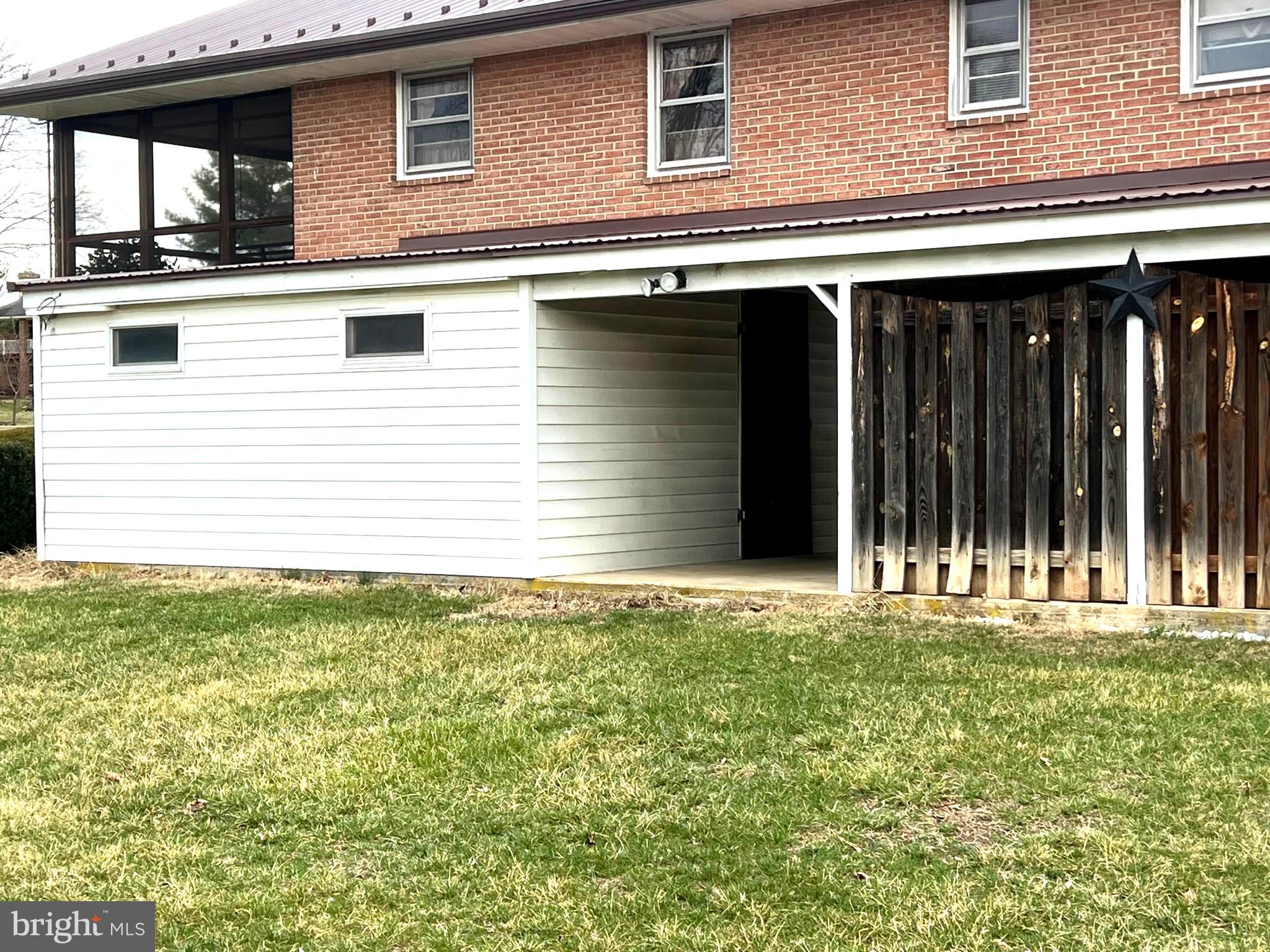 18619 Wagaman Road Hagerstown, MD 21740 - Photo 4 of 32 Rear view of covered patio and workshop