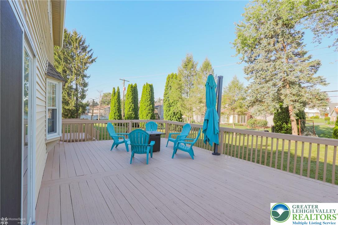 3657 Gramercy Place Bethlehem, PA 18020 - Photo 74 of 86 a view of a deck with furniture and garden