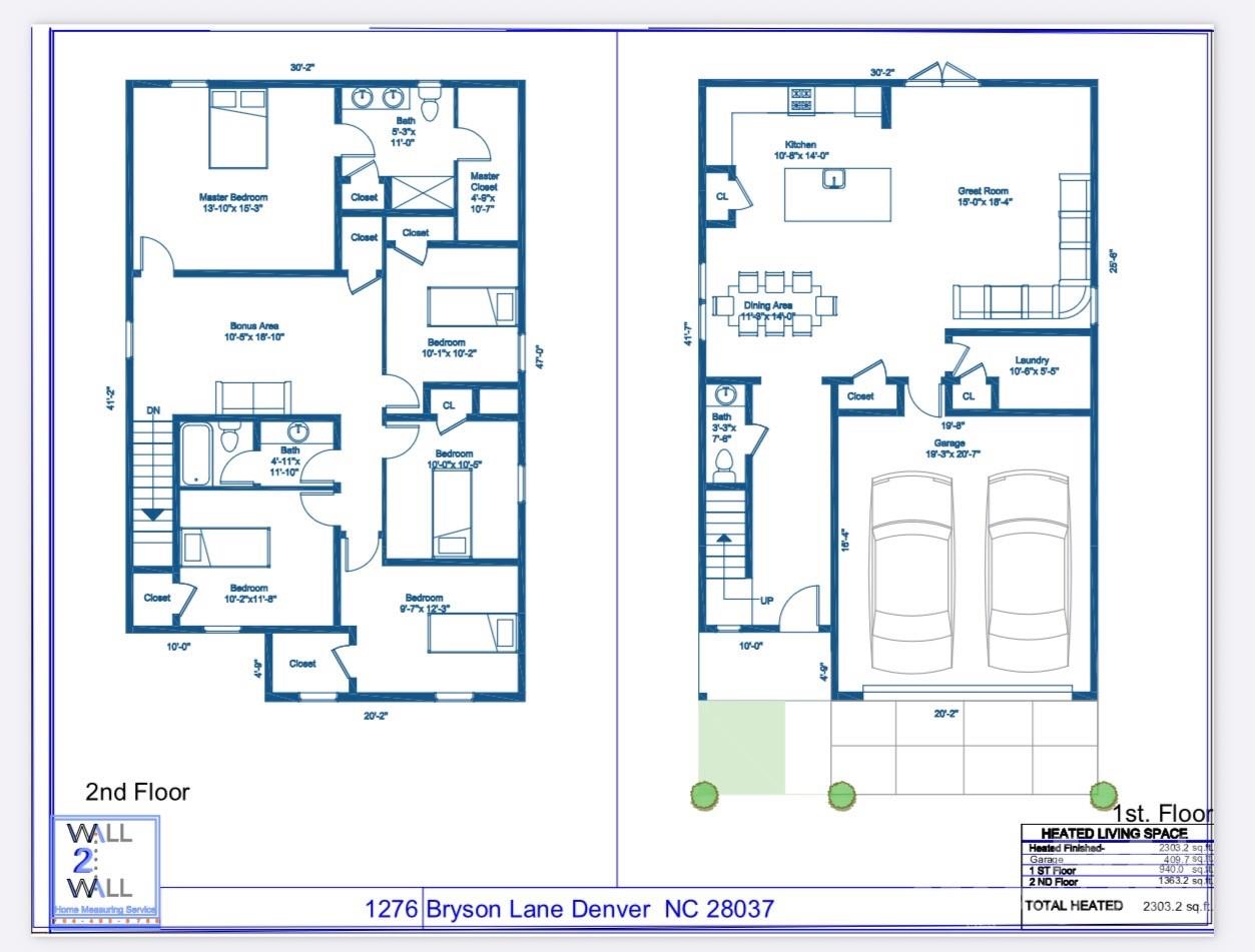1276 Bryson Lane Denver, NC 28037 - Photo 7 of 16 a picture of a floor plan