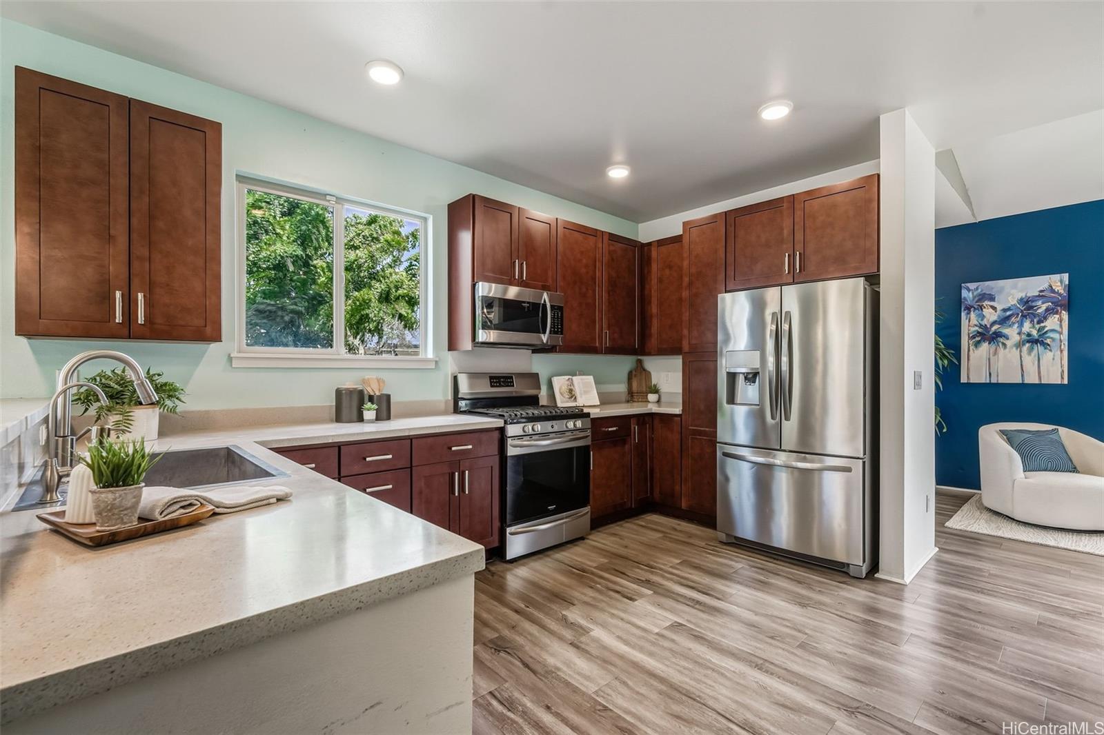 91-1003 Iliahialoe Loop Ewa Beach, HI 96706 - Photo 11 of 25 Large Kitchen w/GAS Range!