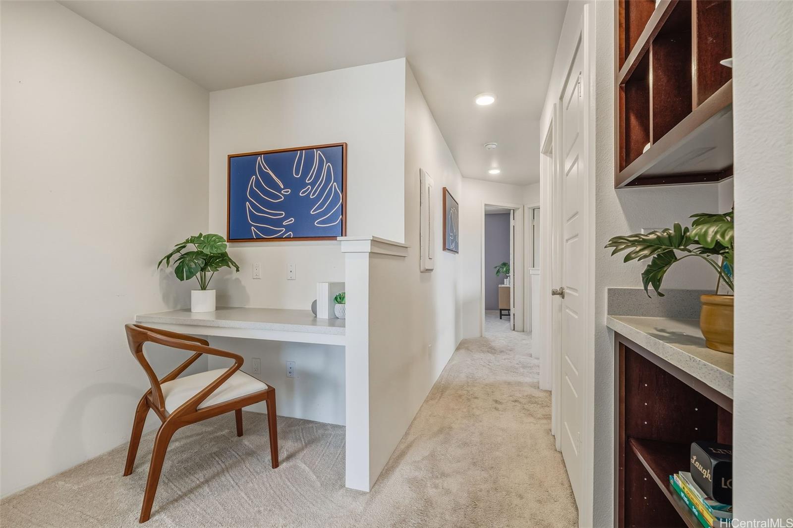 91-1003 Iliahialoe Loop Ewa Beach, HI 96706 - Photo 19 of 25 Built in Desk and Shelves