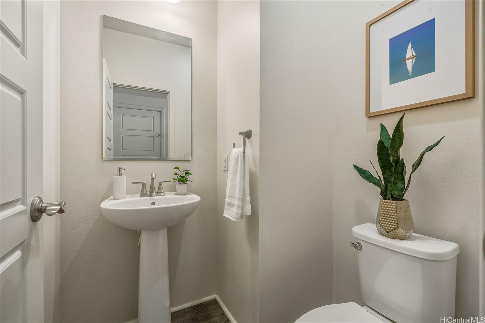 91-1003 Iliahialoe Loop Ewa Beach, HI 96706 - Photo 22 of 25 Ground Floor Powder Room