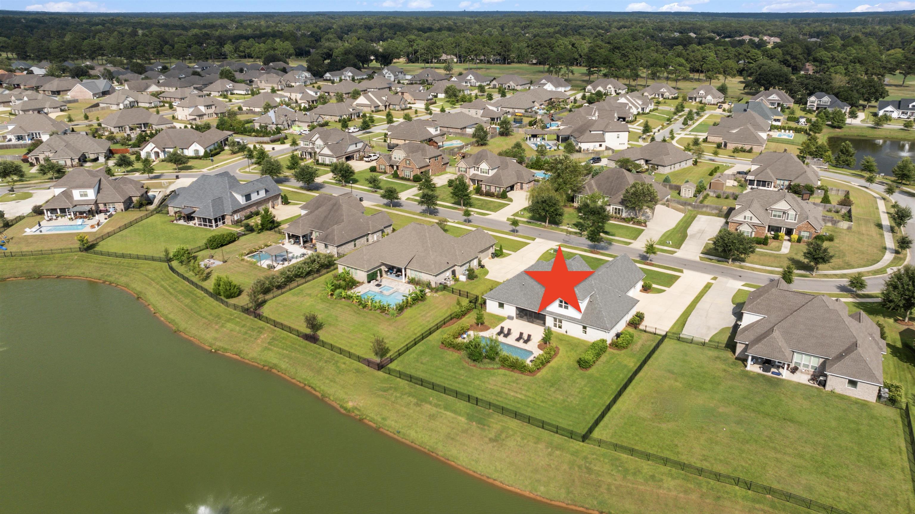 457 Fortune Drive Fairhope, AL 36532 - Photo 77 of 78 Aerial View