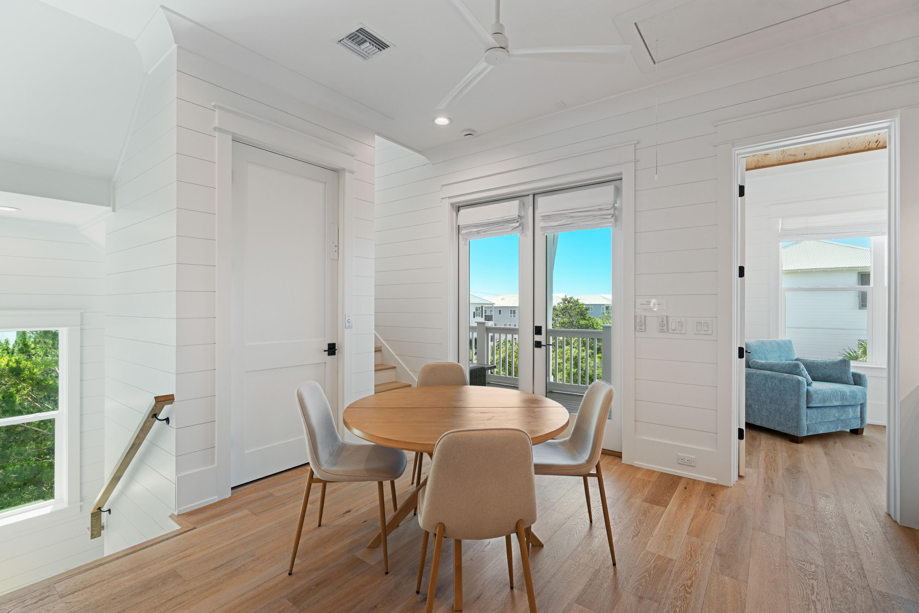 16 Bluewater View Ave Inlet Beach Inlet Beach, FL 32461 - Photo 39 of 59 a view of a dining room with furniture window and wooden floor