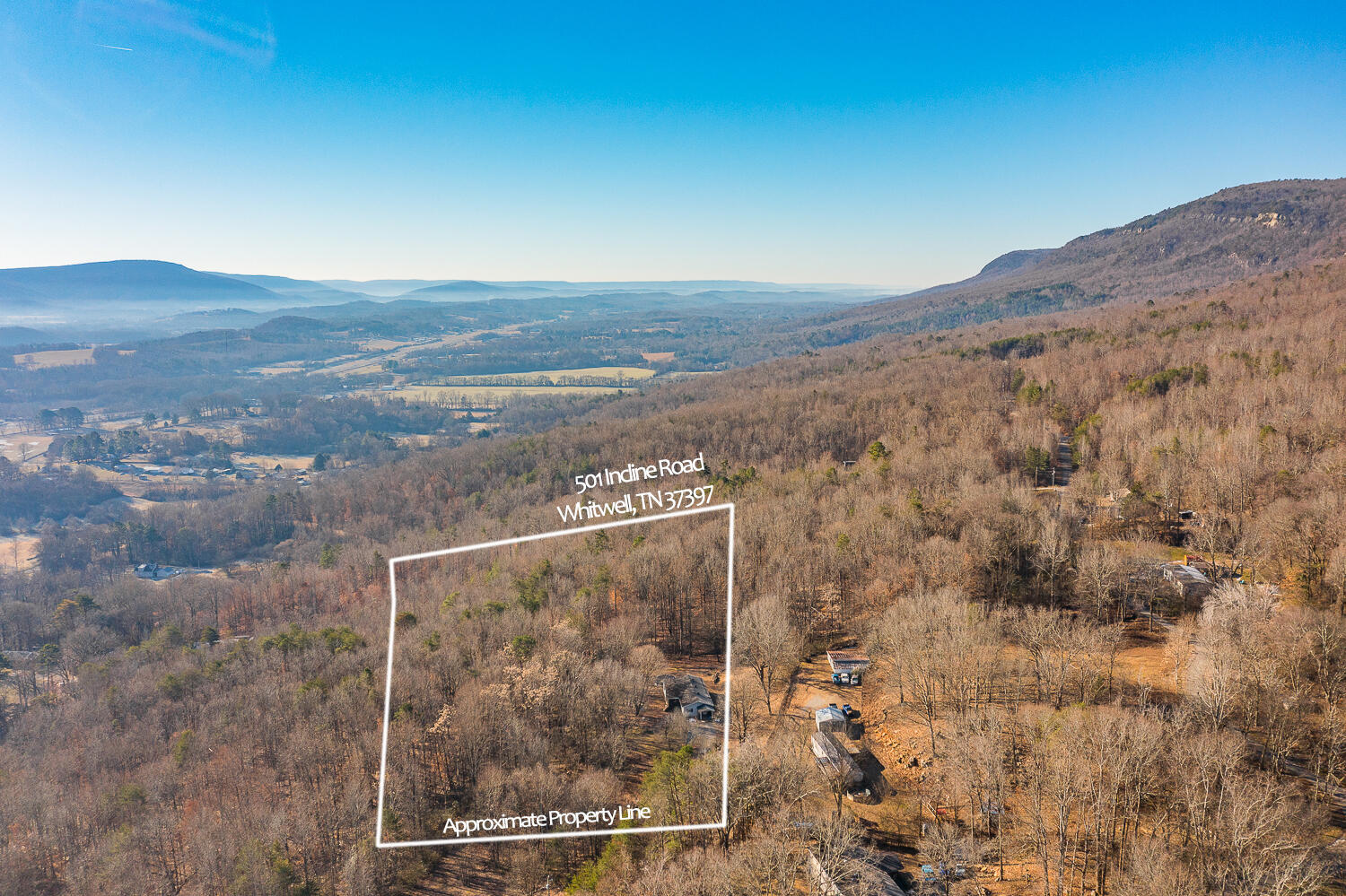 501 Incline Road Whitwell, TN 37397 - Photo 2 of 39 501 Incline Road Aerial A