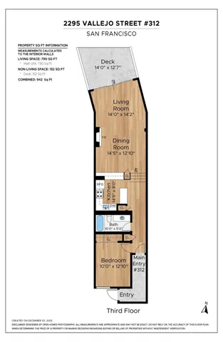 $925,000 | 2295 Vallejo Street, Unit 312, San Francisco, CA 94123