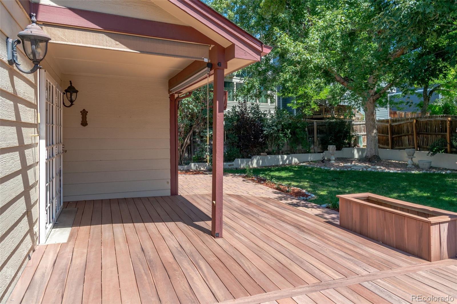 9368 Harvard Drive Highlands Ranch, CO 80130 - Photo 43 of 46 a view of backyard with green space