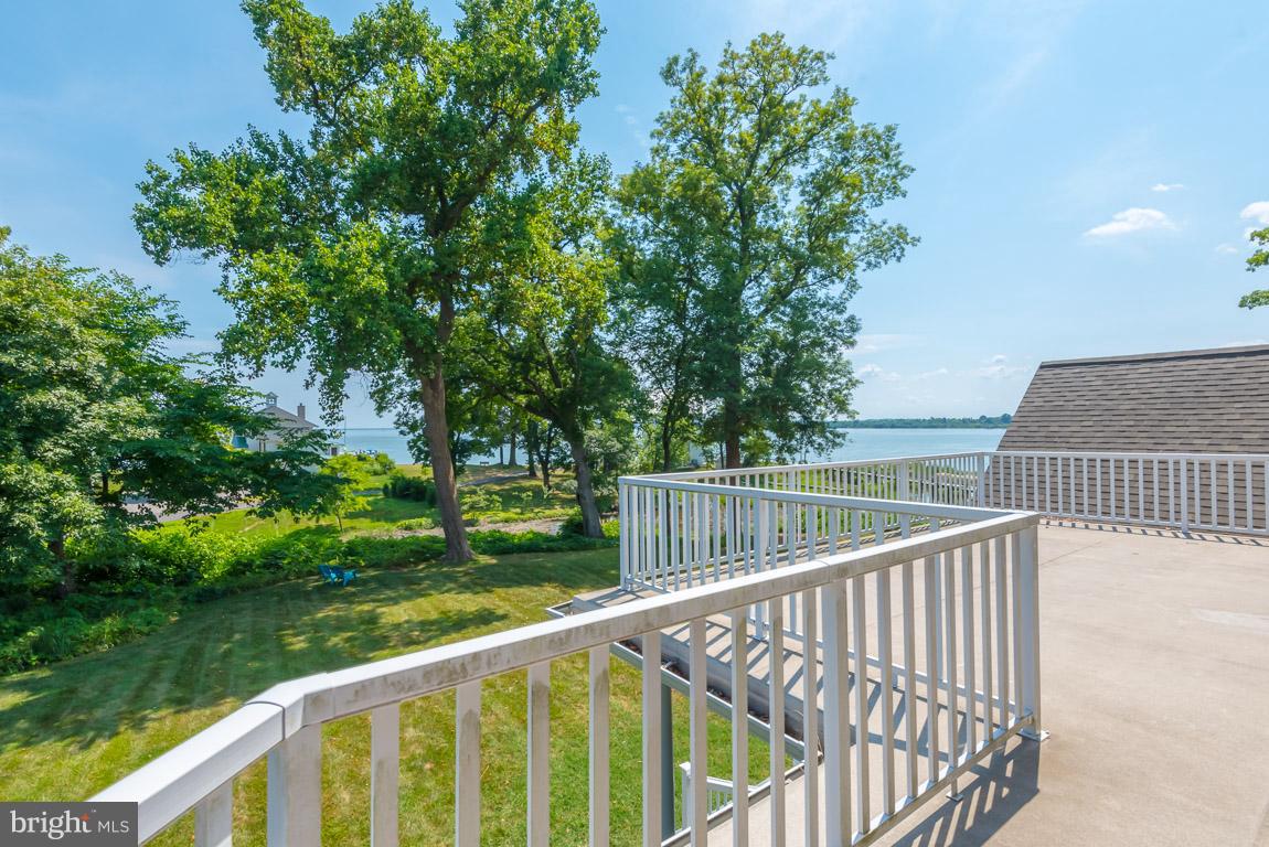 1411 Sharps Point Road Annapolis, MD 21409 - Photo 5 of 6 a view of balcony with yard and green space