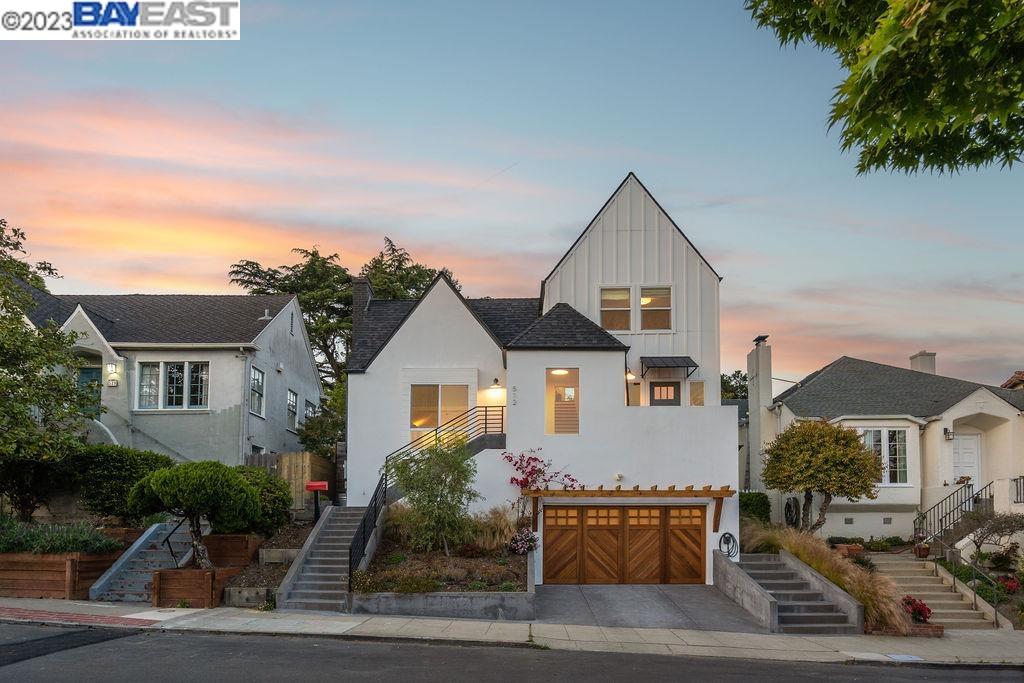512 Midcrest Road Oakland, CA 94610 - Photo 1 of 1 front view of house with potted plants