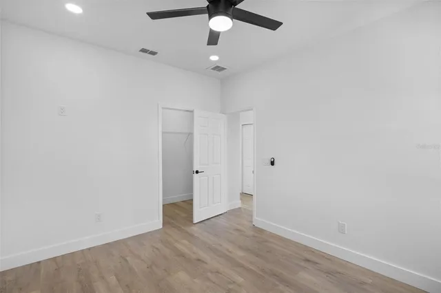 wooden floor in an empty room