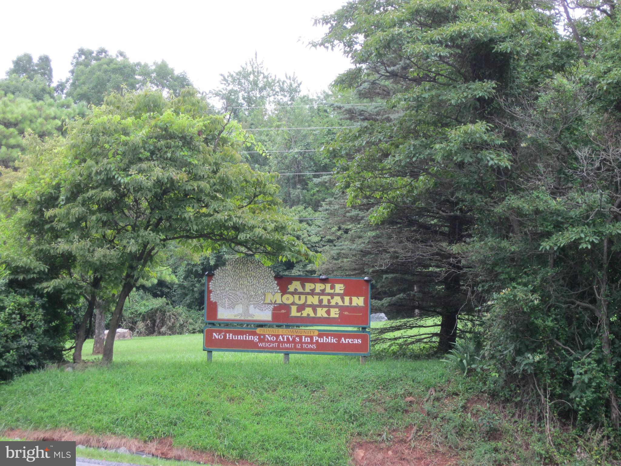 0 Granny Smith Road Linden, VA 22642 - Photo 22 of 27 Apple Mountain Lake Neighborhood Entrance