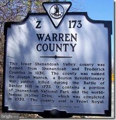 0 Granny Smith Road Linden, VA 22642 - Photo 26 of 27 Warren County Historical Marker