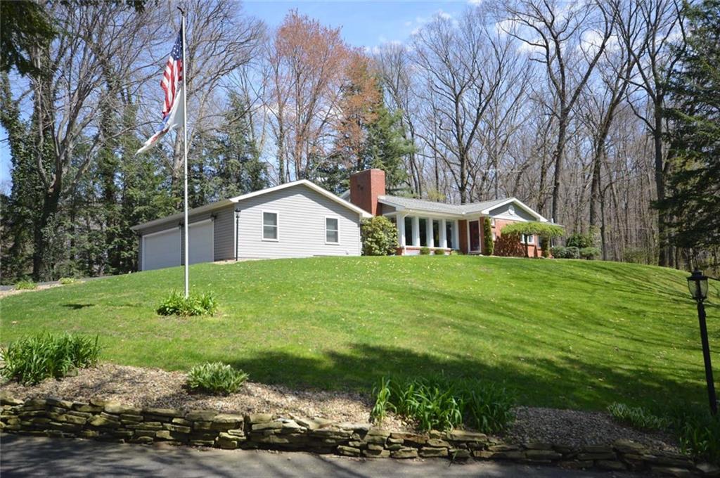 Welcome to 2610 Pulaski Road.  Arrive at this updated brick ranch home via the tree lined driveway.  The recently added oversized 3 car garage provides plenty of space for parking vehicles, storage or workspace.