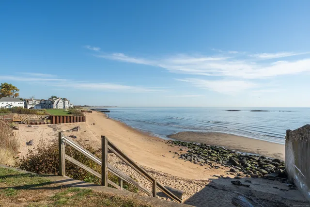 a view of ocean and city