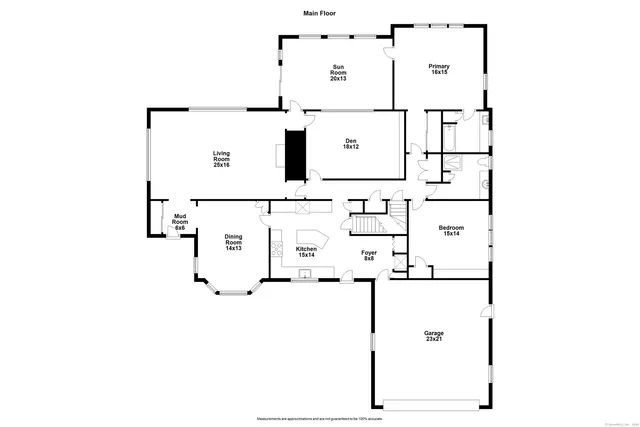 a picture of floor plan