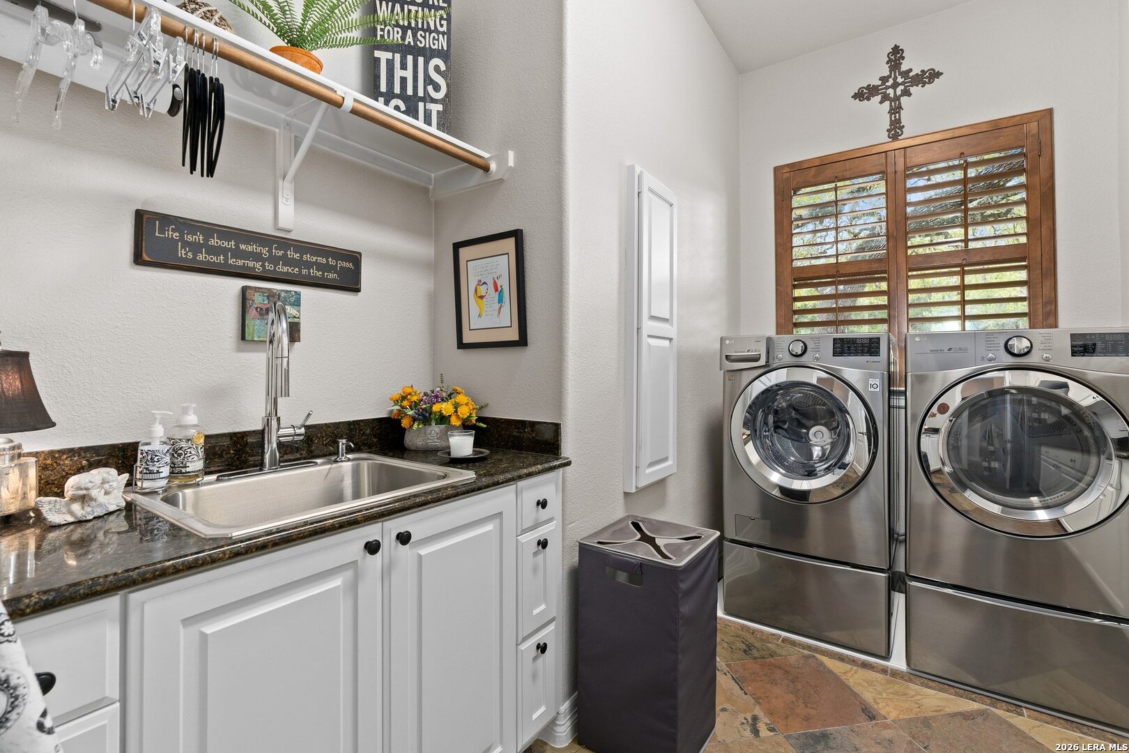 136 Park Ridge Boerne, TX 78006 - Photo 29 of 47 a kitchen with a sink and a stove top oven