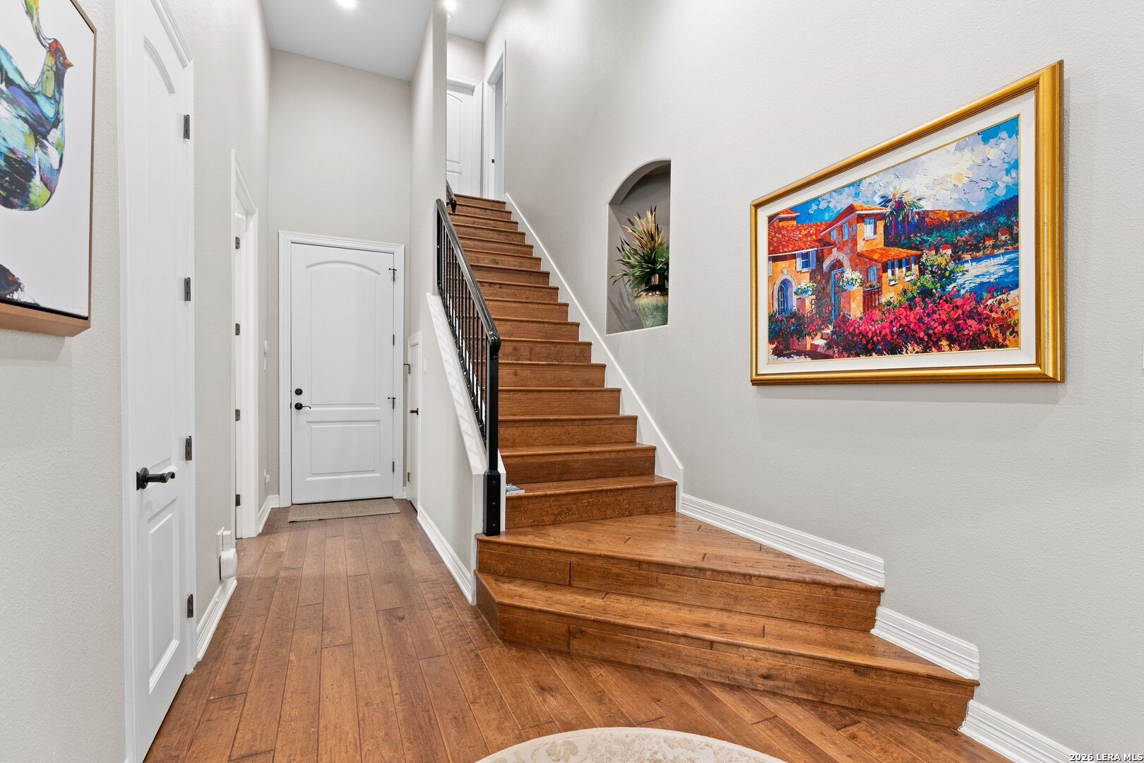 136 Park Ridge Boerne, TX 78006 - Photo 30 of 47 a view of entryway with wooden floor