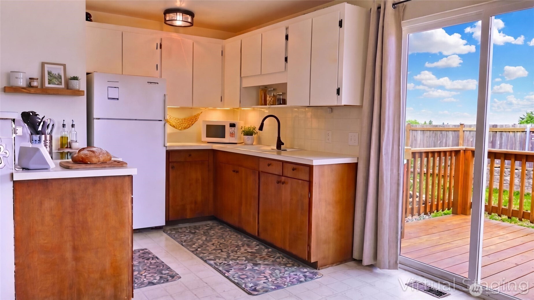 35102 H Place Ocean Park, WA 98640 - Photo 6 of 14 a kitchen with stainless steel appliances granite countertop a refrigerator and a sink