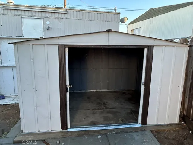a close view of utility room