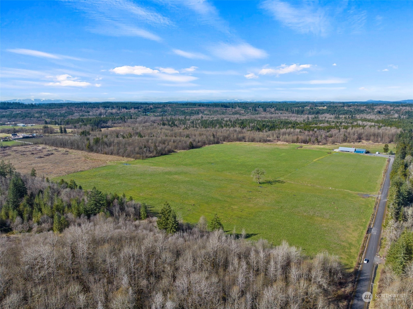 207 Allison Road Ethel, WA 98542 - Photo 4 of 13 a view of a field with an ocean