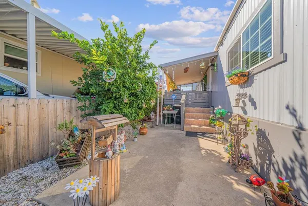 a view of outdoor space and yard