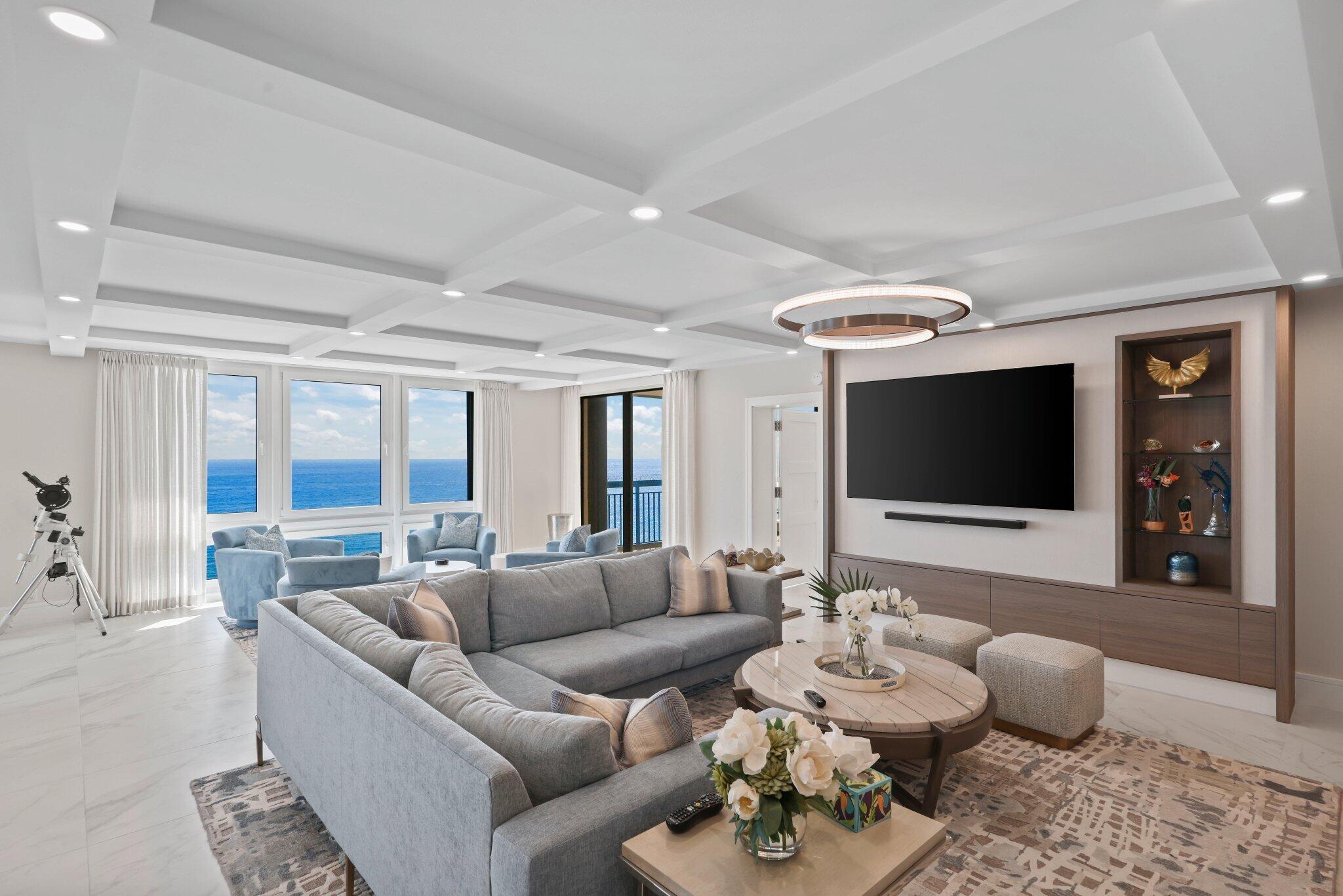 5380 North Ocean Drive, Unit 24I Riviera Beach, FL 33404 - Photo 5 of 62 Living room