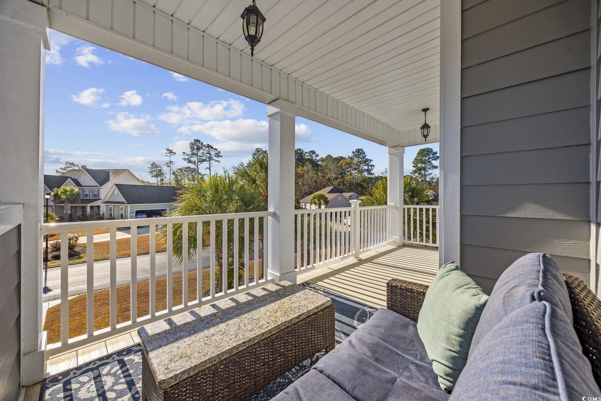 147 Hyacinth Loop Murrells Inlet, SC 29576 - Photo 26 of 40 Balcony with a residential view