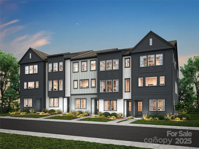 a front view of a building