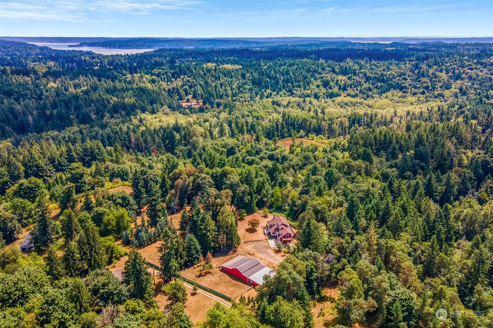 3321 Whiteman Road Southwest Longbranch, WA 98349 - Photo 7 of 40 a view of an outdoor space with a lake view