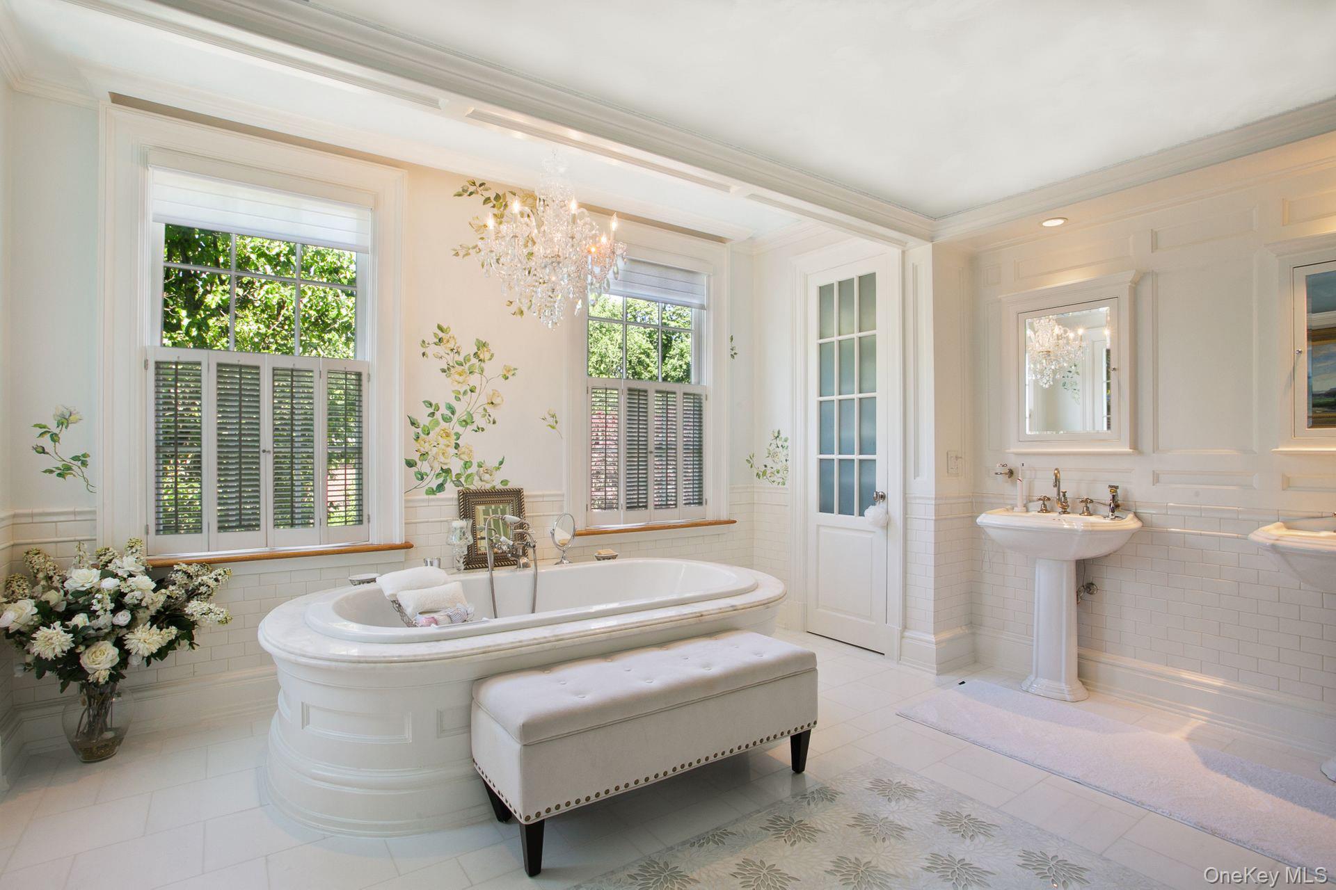 1 Roland Road Irvington, NY 10533 - Photo 16 of 35 a living room with furniture and floor to ceiling windows