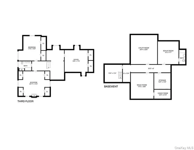 a picture of a floor plan
