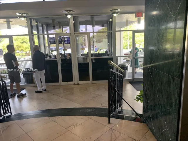 a view of a multi story building