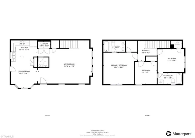 $224,900 | 467 Ridgebrooke Drive, High Point, NC 27265