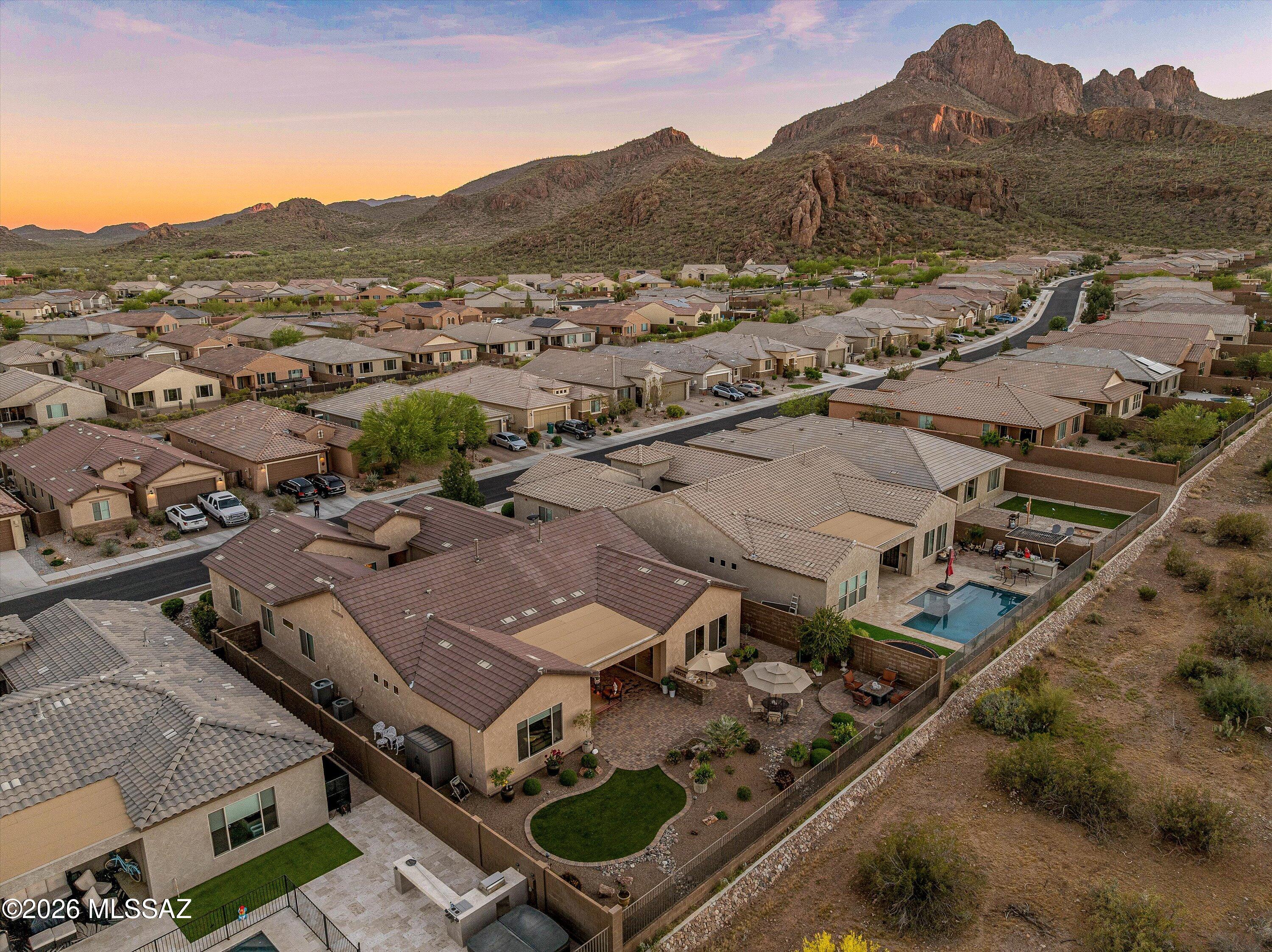 8489 North Lone Ranger Road Tucson, AZ 85743 - Photo 43 of 50 Welcome home to beautiful mountain backdrops