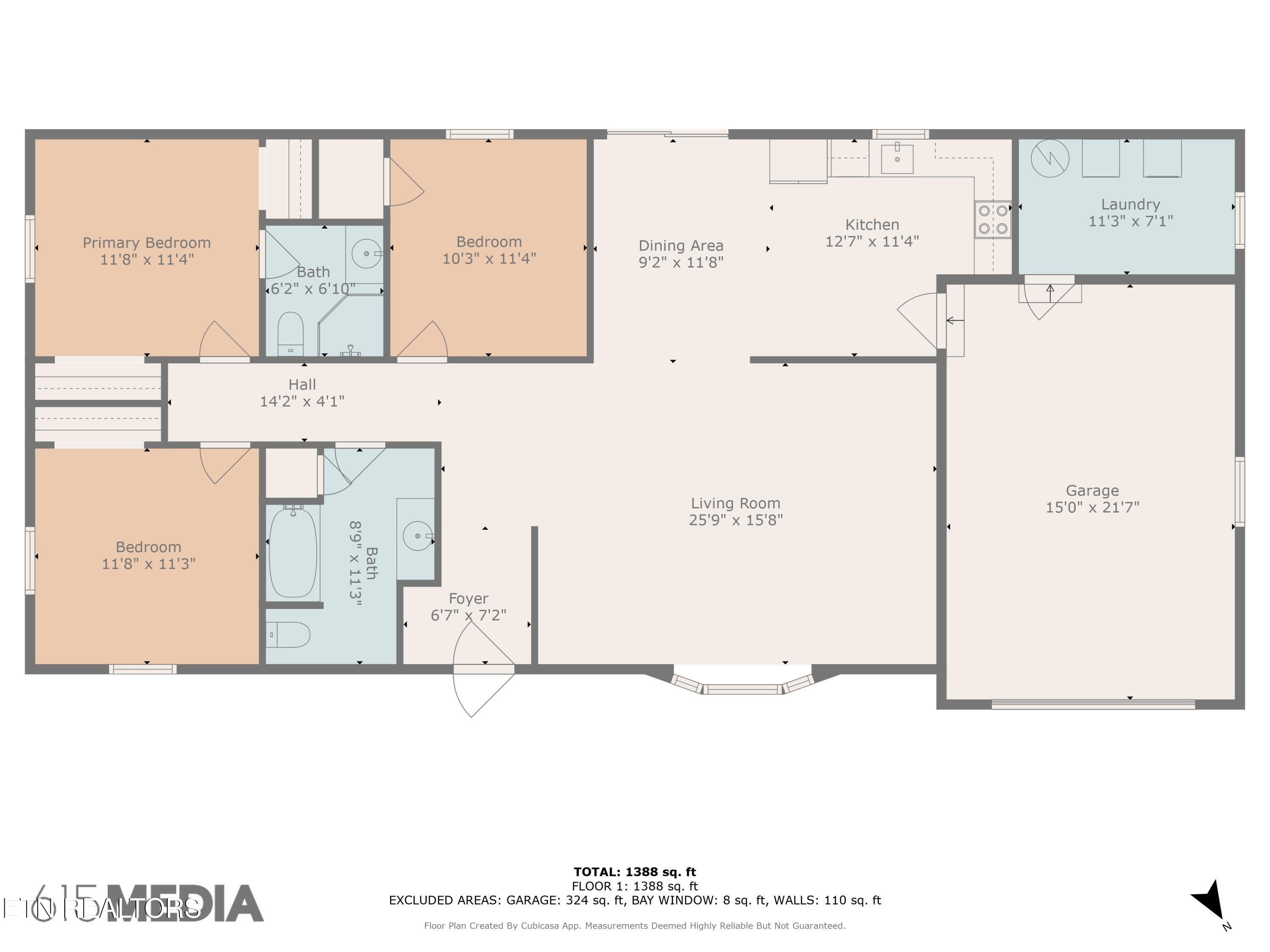 341 Ellis Road Lenoir City, TN 37771 - Photo 42 of 42 1-Floorplan_1