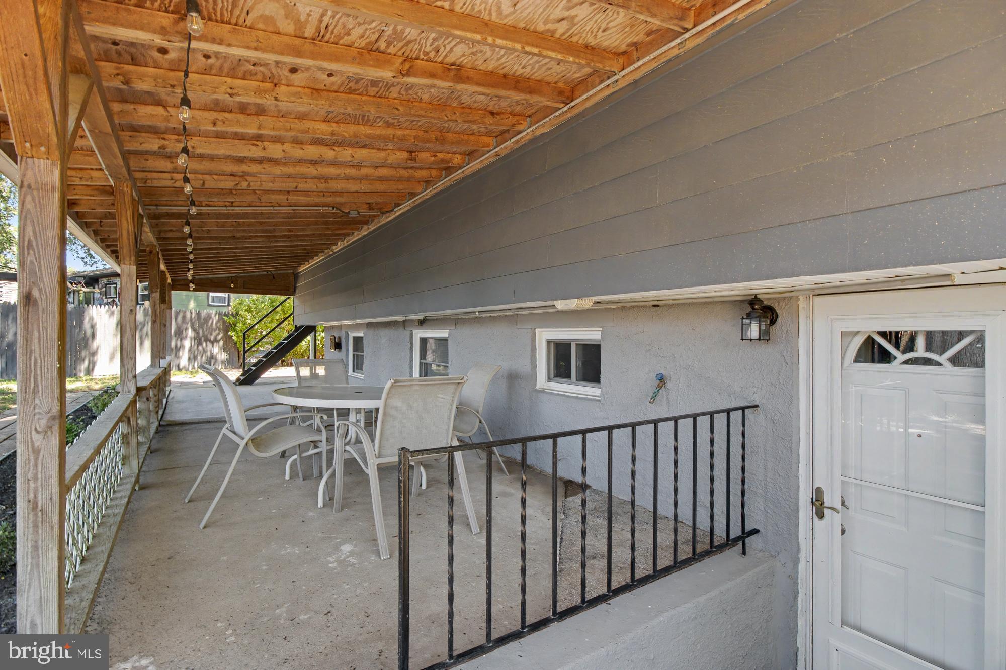 3702 Hurlock Road Middle River, MD 21220 - Photo 44 of 52 Covered Patio/Lower Level Entry