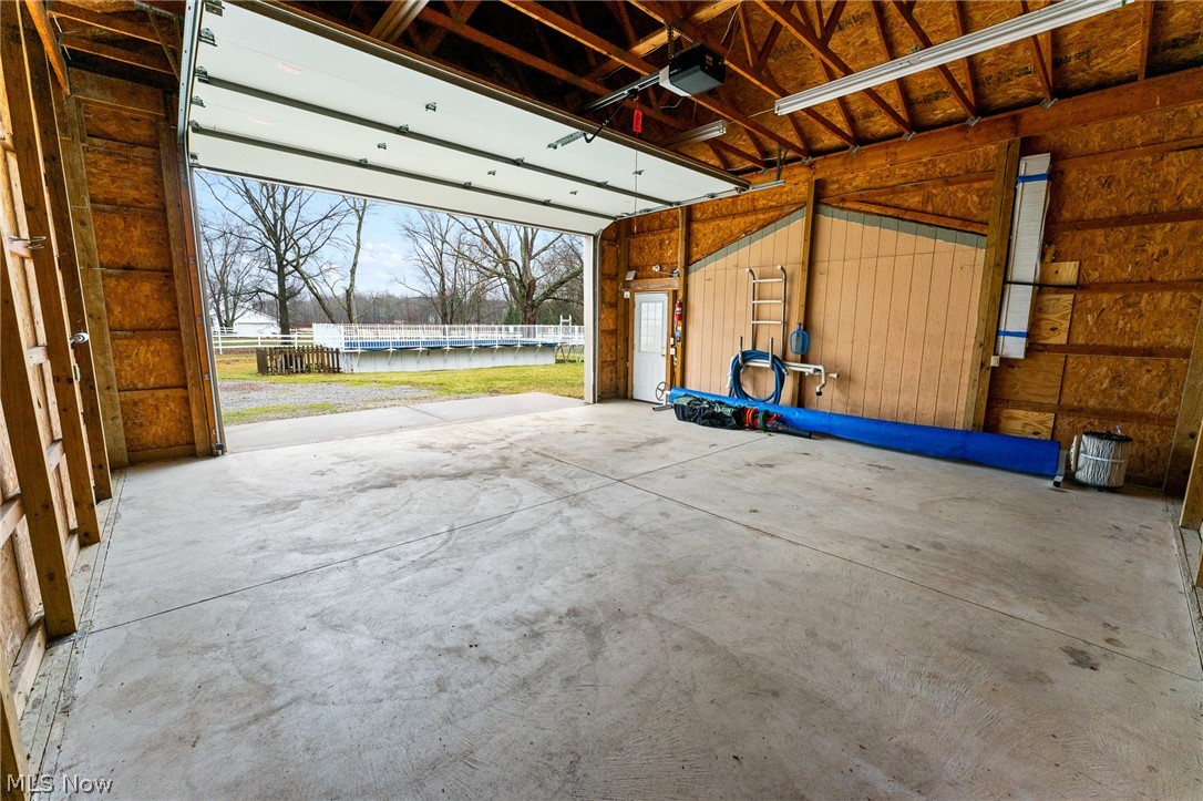 11671 Green Beaver Road Canfield, OH 44406 - Photo 40 of 45 inside view of RV garage