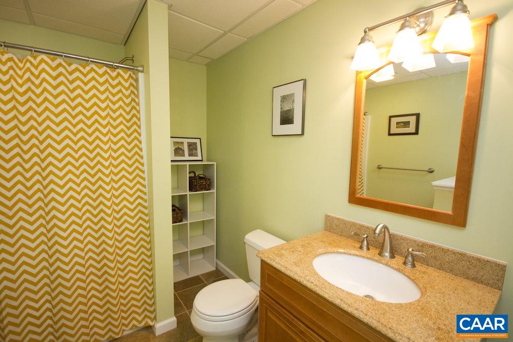 81 Hords Hill Road Ruckersville, VA 22968 - Photo 21 of 34 a bathroom with a granite countertop toilet sink and mirror