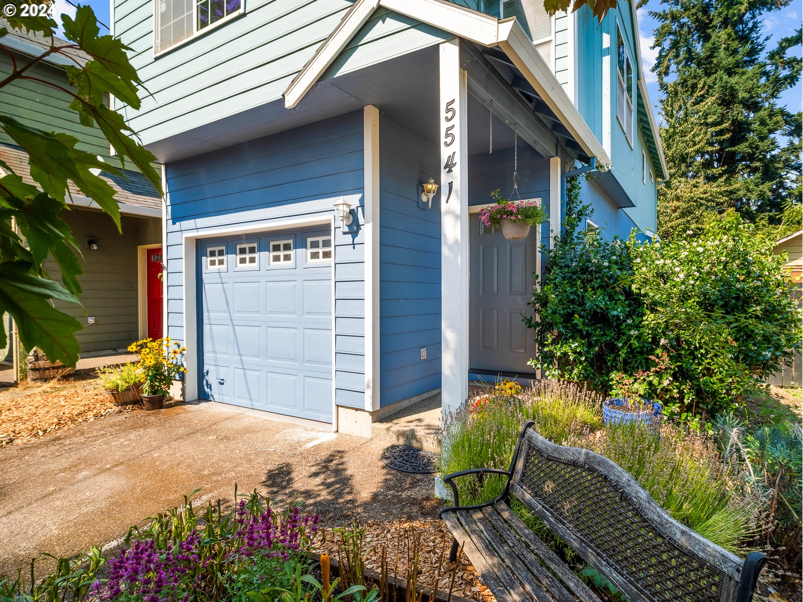 a view of outdoor space and yard