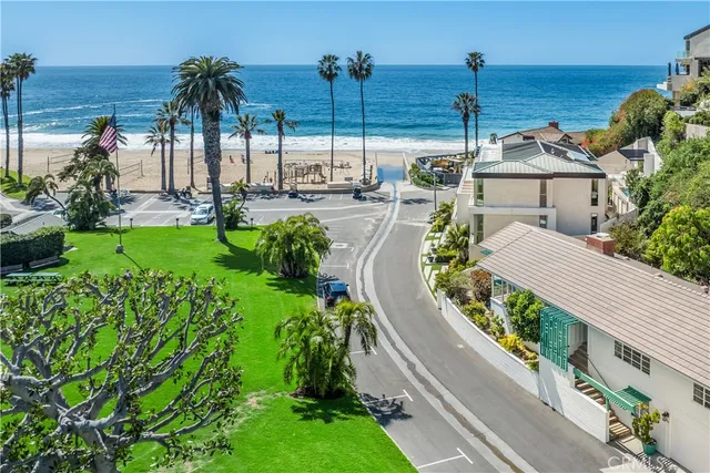 a view of a backyard with a garden