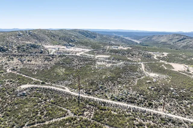 a view of city and mountain